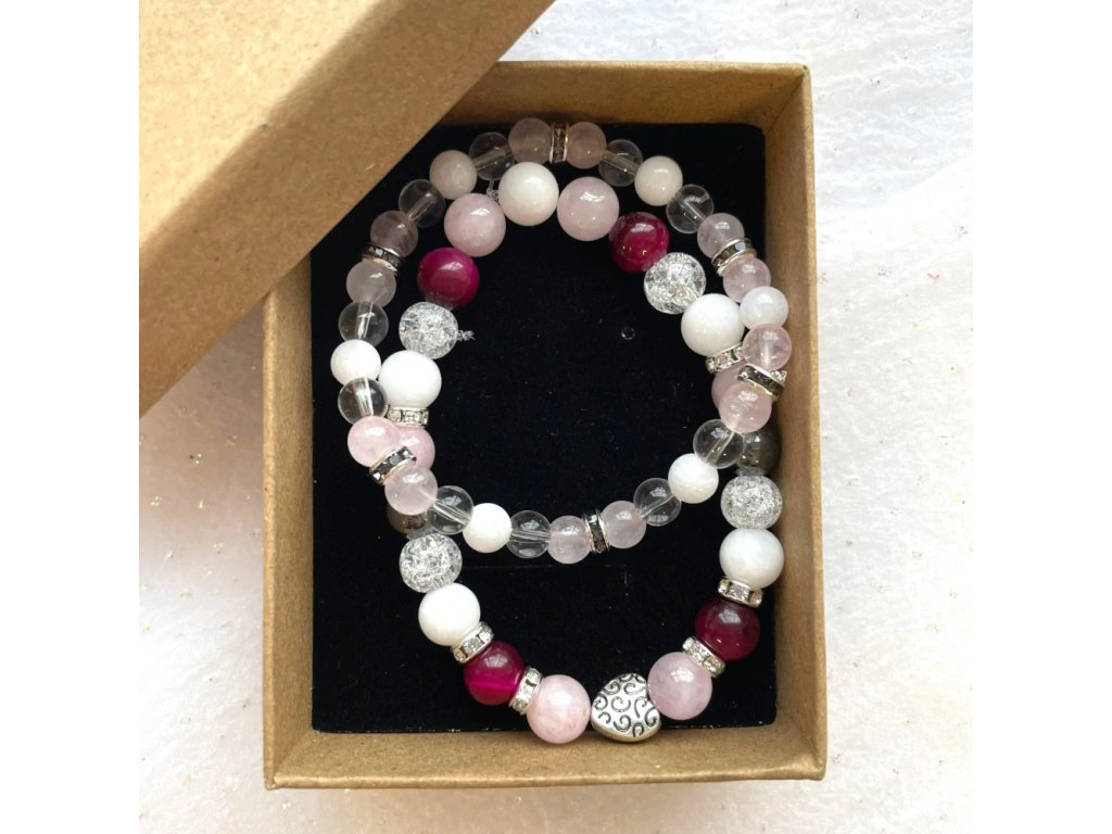 náramky z minerálů_2ks